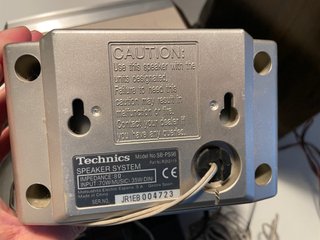 Technics HDV-600 Radio Ampli + 4 Altavoces
