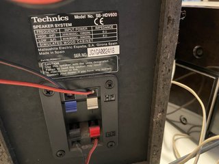 Technics HDV-600 Radio Ampli + 4 Altavoces