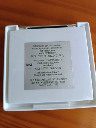 Paleta Maquillaje Clinique Plata