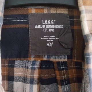 Camisa de cuadros H&M hombre