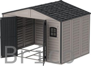 Caseta PVC Woodbridge Plus II 247x324x233 cm - Duramax
