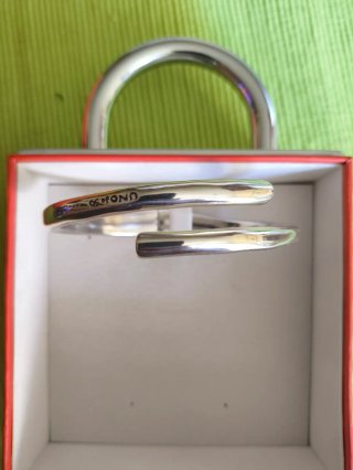 Pulsera UNO de 50 bañada en Plata de Ley