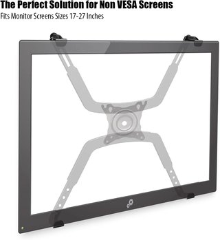 Adaptador Invision No VESA Monitor PC Negro