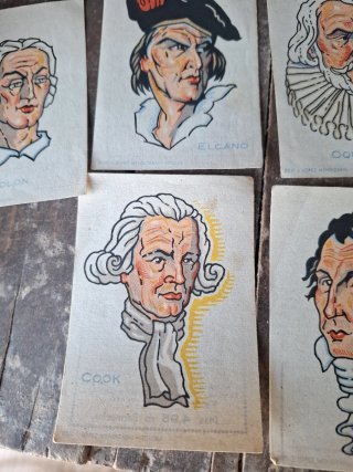 RARA COLECCION CROMOS LOPEZ MENDIZABAL