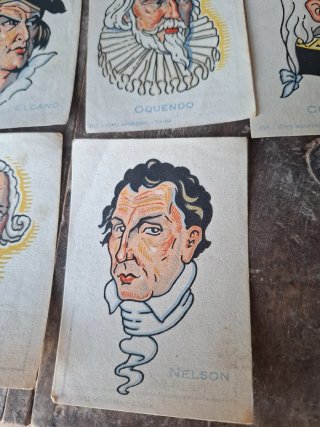 RARA COLECCION CROMOS LOPEZ MENDIZABAL