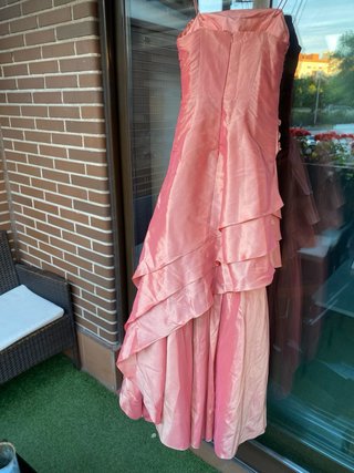 Vestido fiesta largo vintage talla 36