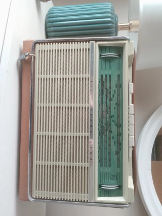 Radio Transistor Philips Beige/Verde