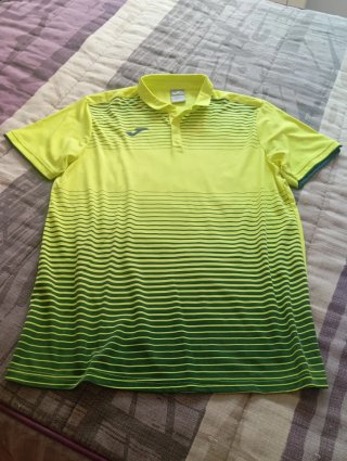 Camiseta Polo Joma Talla L Rayas