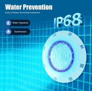 2 Focos LED Piscina 12V RGB con Mando. Descripción