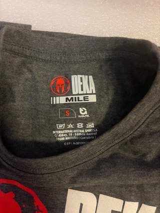 Camiseta Spartan Deka Mile Finisher Talla S