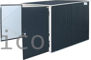 Caseta Metálica Guarda Bicicletas 202x196x140 cm - Duramax