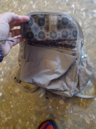 Mochila  Beige Mujer