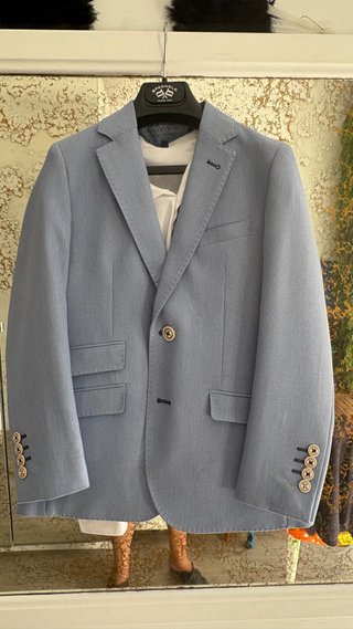 Traje de niño Lo Spagnolo azul.