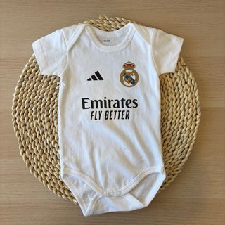 Body Bebé Real Madrid Adidas Blanco