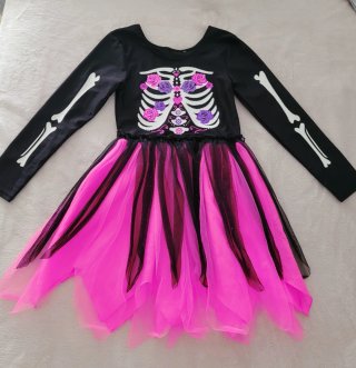 Disfraz Catrina H&M T-8/10 + Antifaz