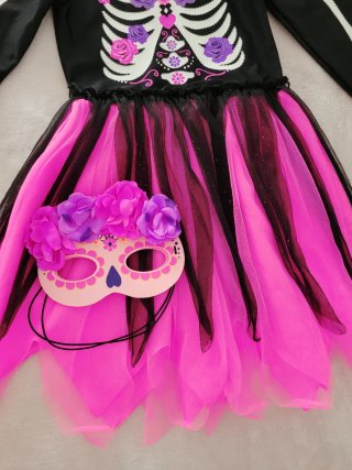 Disfraz Catrina H&M T-8/10 + Antifaz