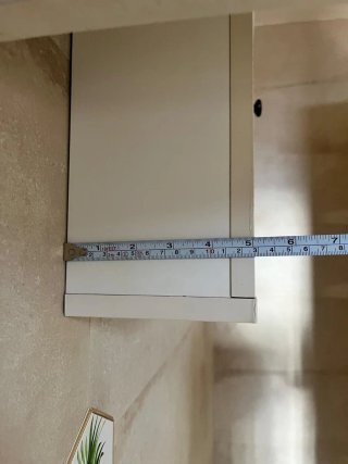 Mueble auxiliar blanco