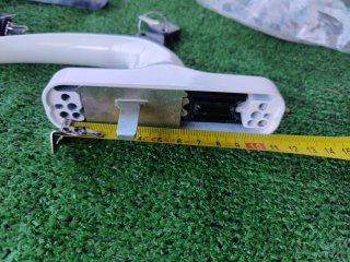 Manetas aluminio ventana con llave