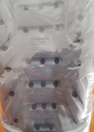 Chanclas Tiburón Grises Nuevas ( talle 40 - 41 )
