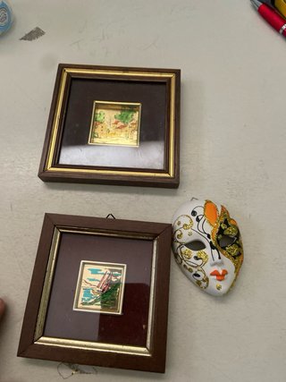 Quadretti e Maschera Veneziana