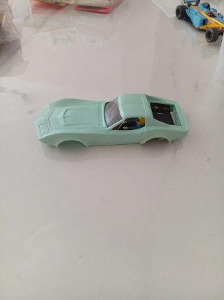 Carrocería Chevrolet Corvette Exin Azul