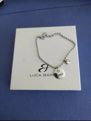 Bracciale LUCA BARRA acciaio Ti amo