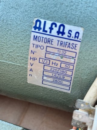 Motor Máquina Coser Industrial