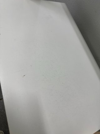 Mueble Escritorio Vertical Madera y Blanco