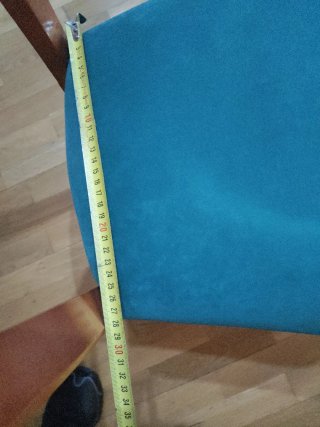 Sillas de comedor madera y tela