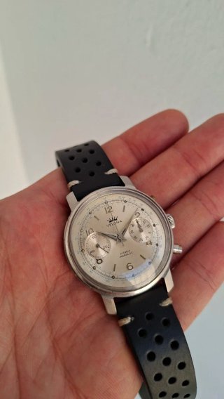 Velona Cronógrafo Acero 17 Joyas Incabloc