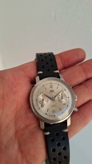Velona Cronógrafo Acero 17 Joyas Incabloc