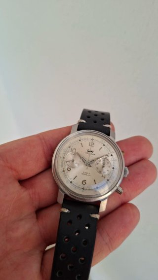 Velona Cronógrafo Acero 17 Joyas Incabloc