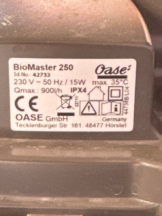 Filtro OASE  Biomaster 250