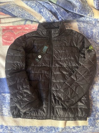 Abrigo Stone Island Negro Talla M