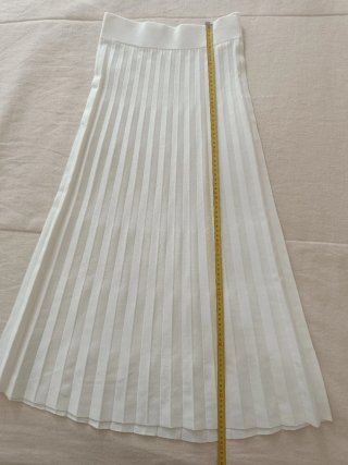 Falda plisada Sezane Talla S