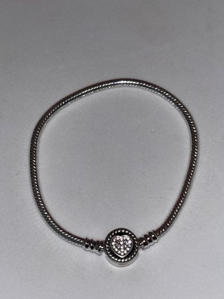 Conjunto Pandora: Collar, Anillo, Pulsera y Pendie