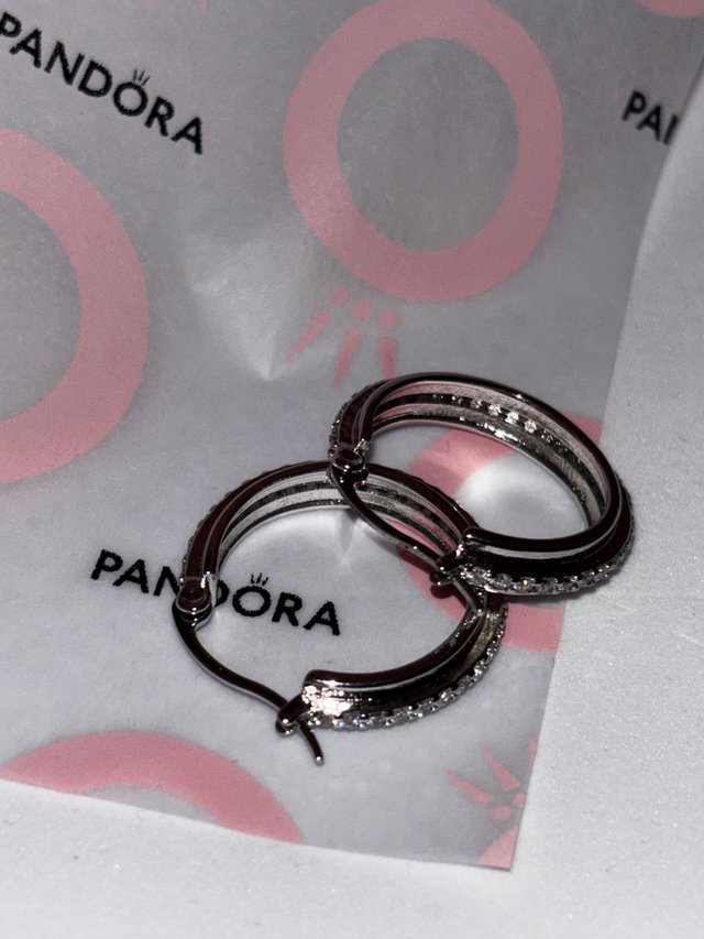 Conjunto Pandora: Collar, Anillo, Pulsera y Pendie