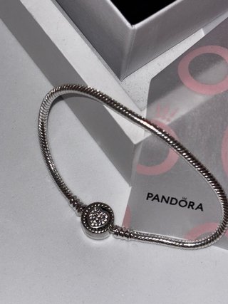 Conjunto Pandora: Collar, Anillo, Pulsera y Pendie