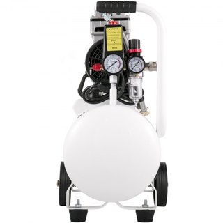 Compresor de Aire 20.8 L, Compresor de Aire Portátil 1 HP, Compresor de Aire Sin Aceite Tanque de Acero 750W, Compresor Pancake 115 PSI, Compresor Ultra Silencioso para Reparaciones en el Hogar, I...