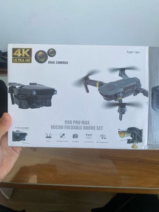 Dron 4K con Doble Cámara y Estuche