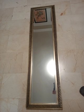 Specchio a figura intera. 41x151cm. Ideale per la camera da letto.