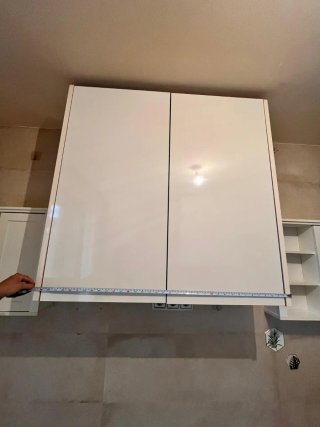 Mueble de cocina blanco