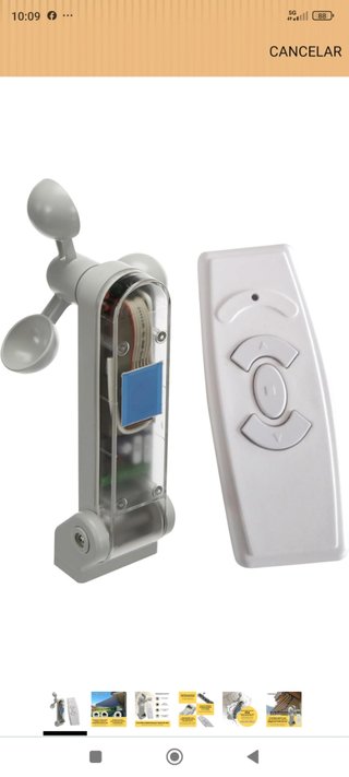 Sensor BeWeather S1 para toldos