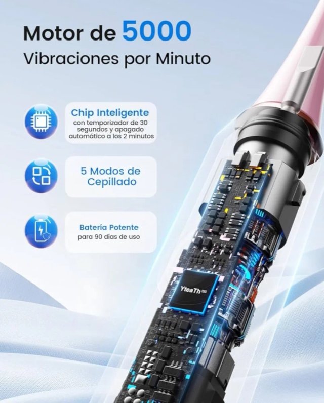 2 Cepillos Dientes Eléctricos Sónicos