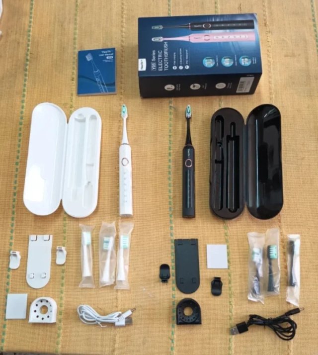 2 Cepillos Dientes Eléctricos Sónicos
