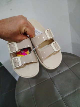 Ciabatte Skechers Donna N.37 Beige