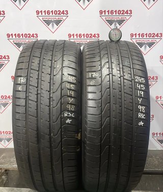 245 45 19 Y PIRELLI RUEDA AL 90% VIDA UTIL