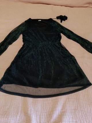 Vestido Pimkie verde Talla M