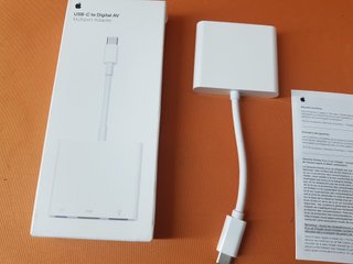 Adaptador Apple USB-C Digital AV HDMI 4K Blanco