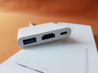 Adaptador Apple USB-C Digital AV HDMI 4K Blanco